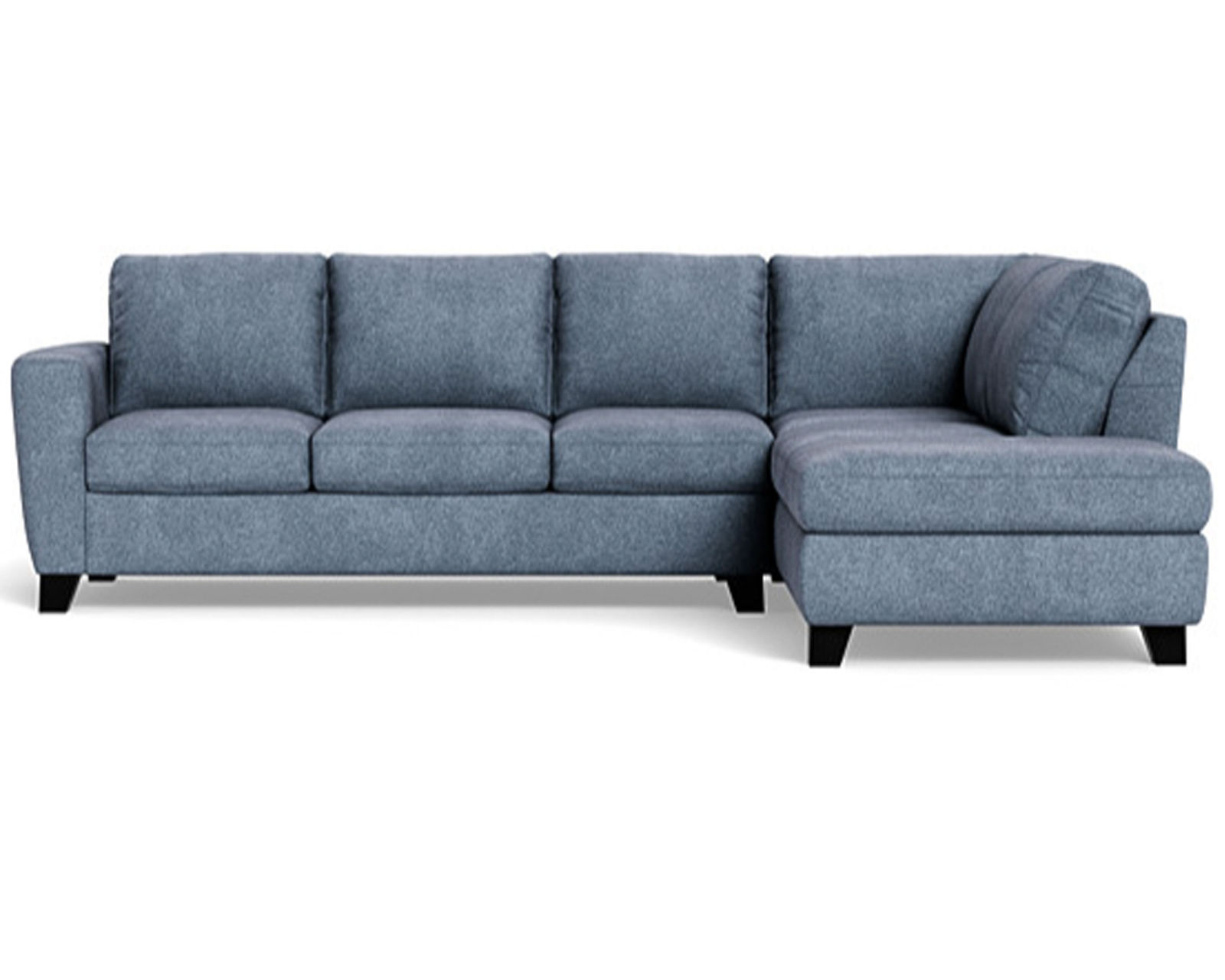 Leeds 77328 Sectional (+50 fabrics) - Layout E: Two Piece Sectional 118" x 84"
