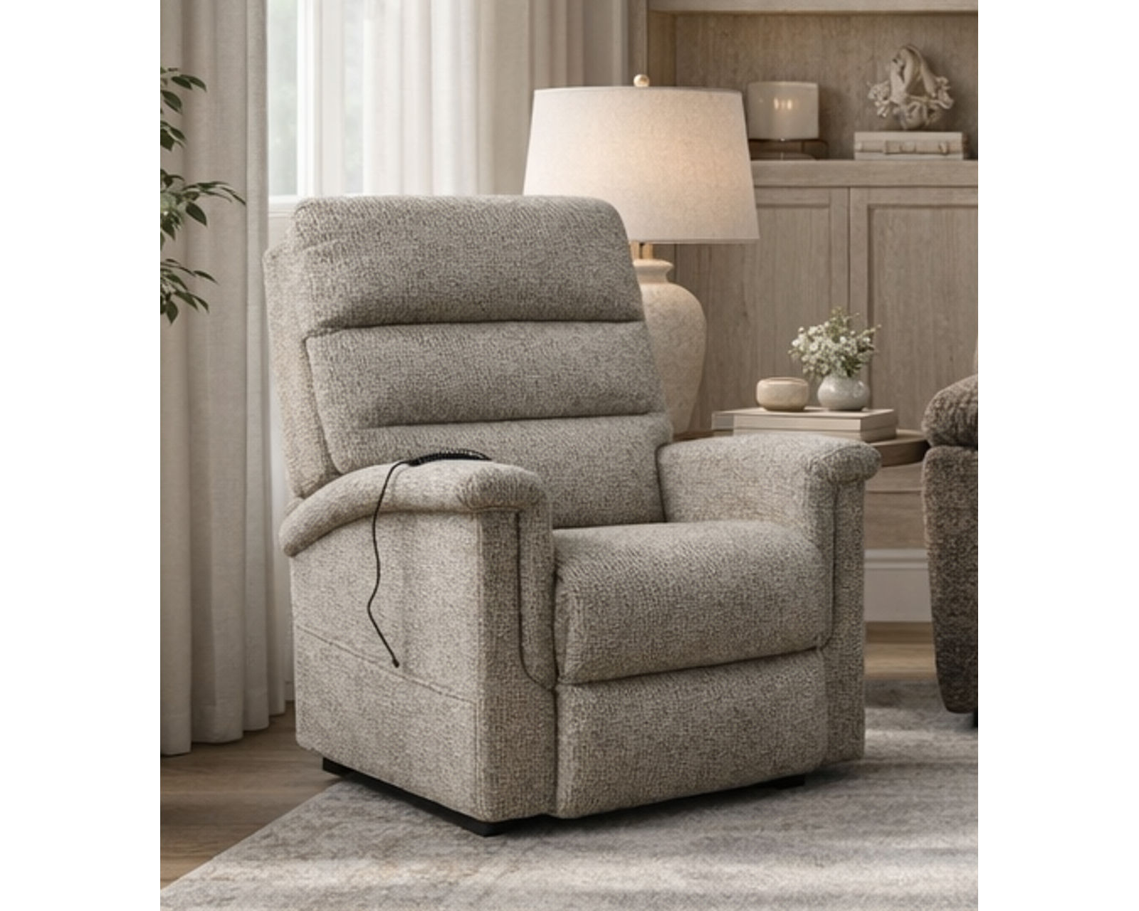 Canterberry EZ7G Power Lift Reclining Chair  (+100 Standard and Performance Fabrics) - Go from seated to standing in seconds