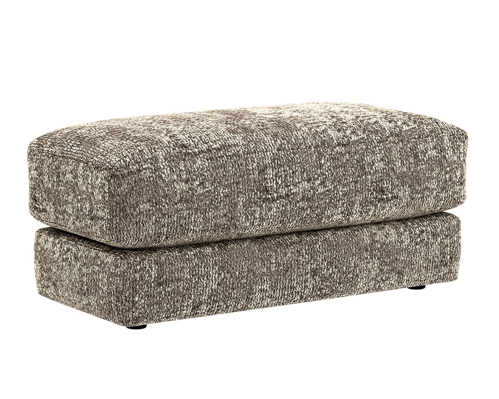 Jaden 93" Sofa (2 colors) includes pillows - Jaden 24" x 45" Ottoman (for chair) Shown in Fabric Steel
