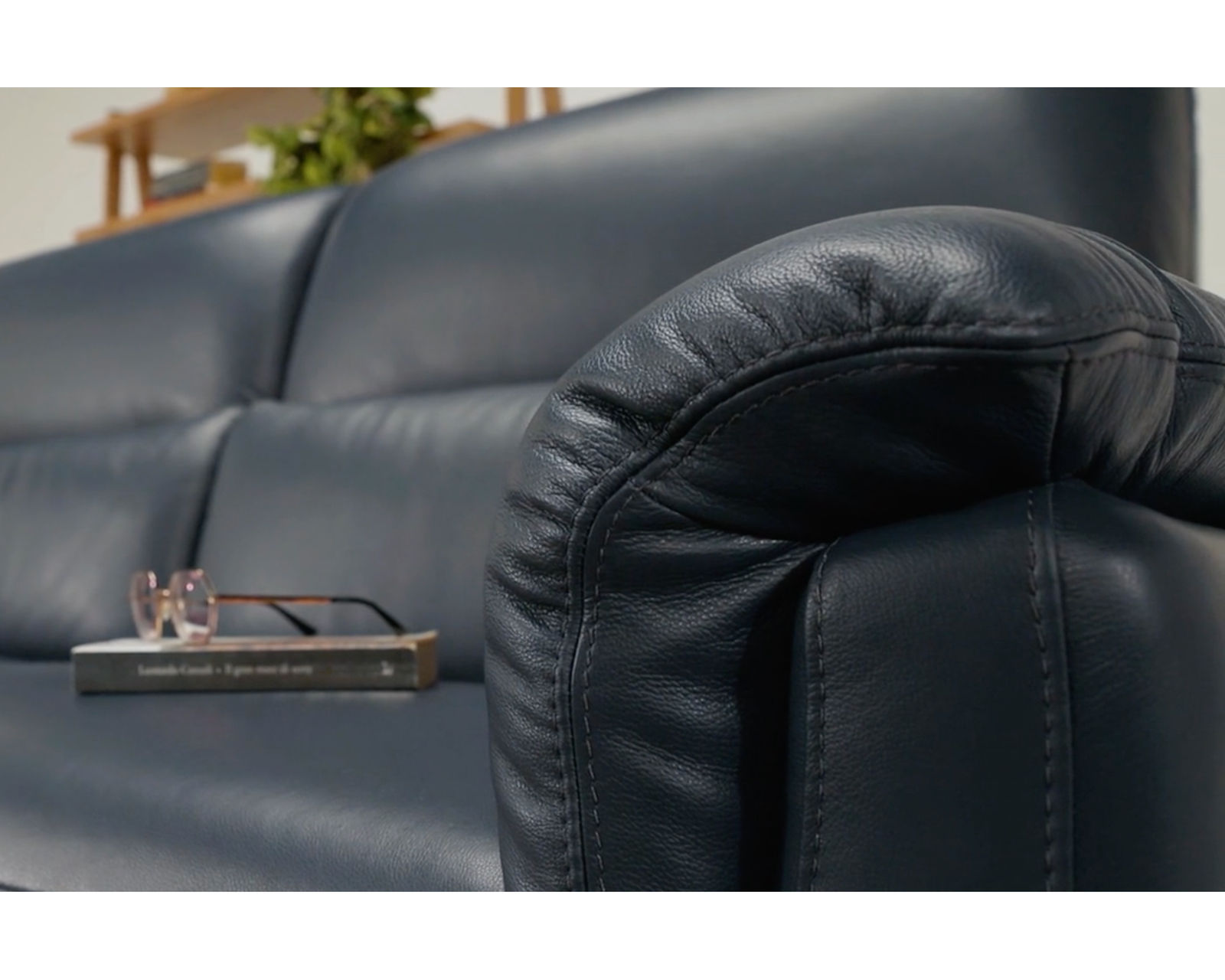 Amorevole C176 Triple Power Reclining Sofa (83" and 91") +50 leathers