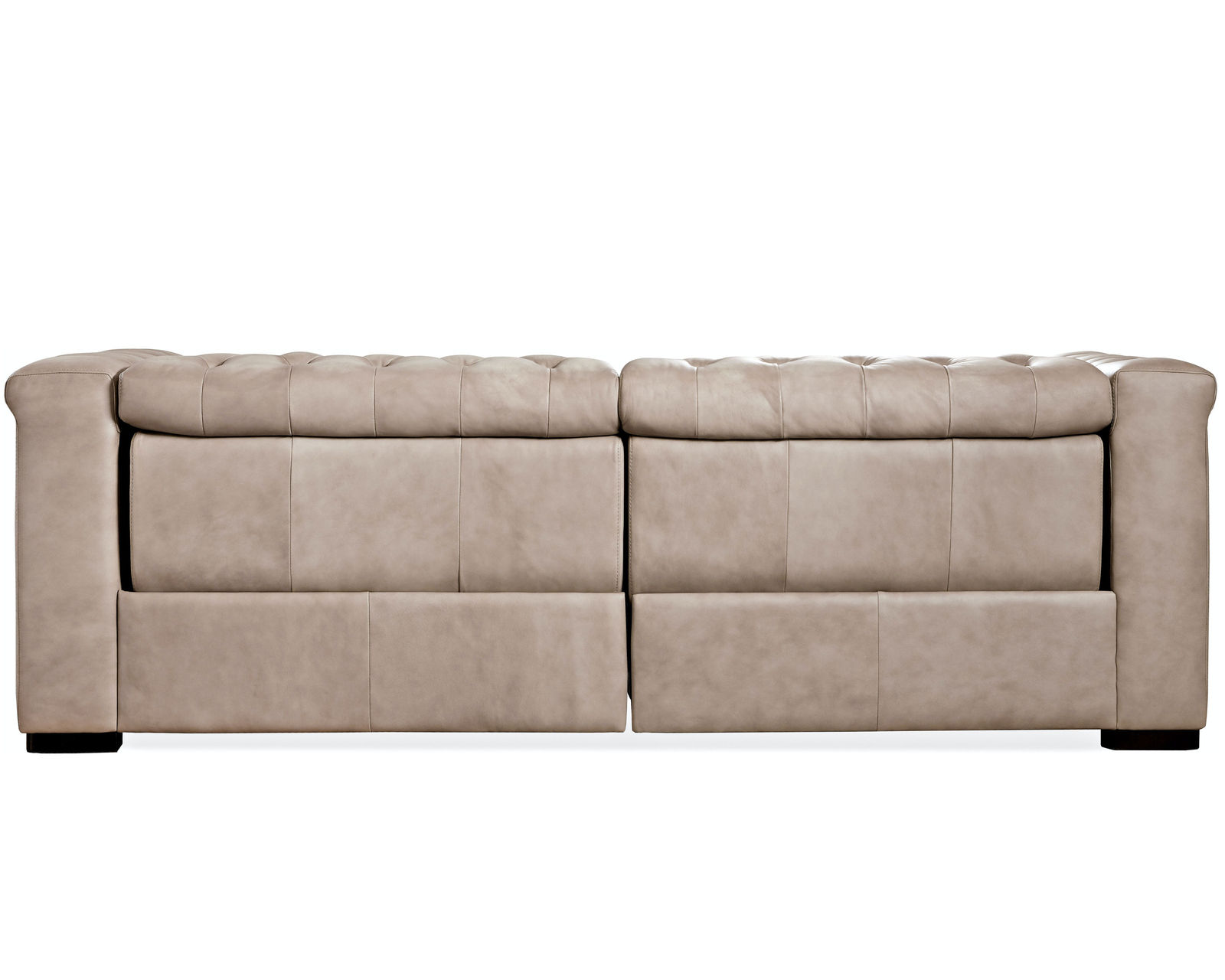 Savion 89" Leather Power Headrest Power Reclining Sofa in Brown - Savion Power Headrest Power Reclining Sofa in Brown