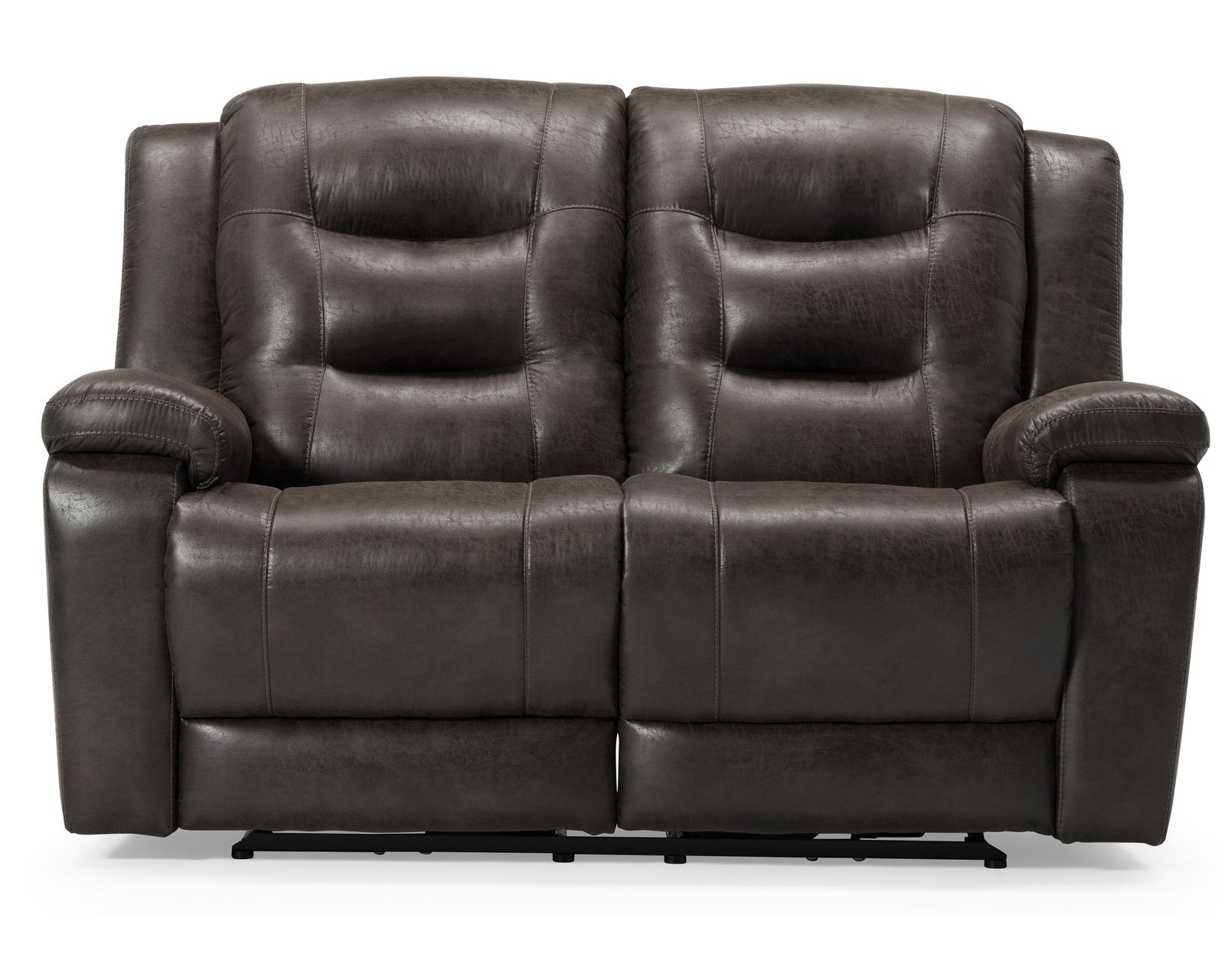 Leighton 41063 Power Headrest Power Reclining Sofa (86") +100 leathers - Leighton 63" Power Headrest Power Reclining Loveseat