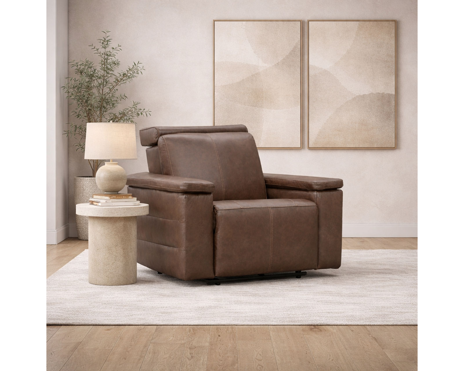 Nala Dual Power Reclining Sofa — Available in Standard & Wide Cushions, 140+ Leather Options, and 85", 88", or 117" Widths - Designed for Comfort. Built for Life. Priced for You.