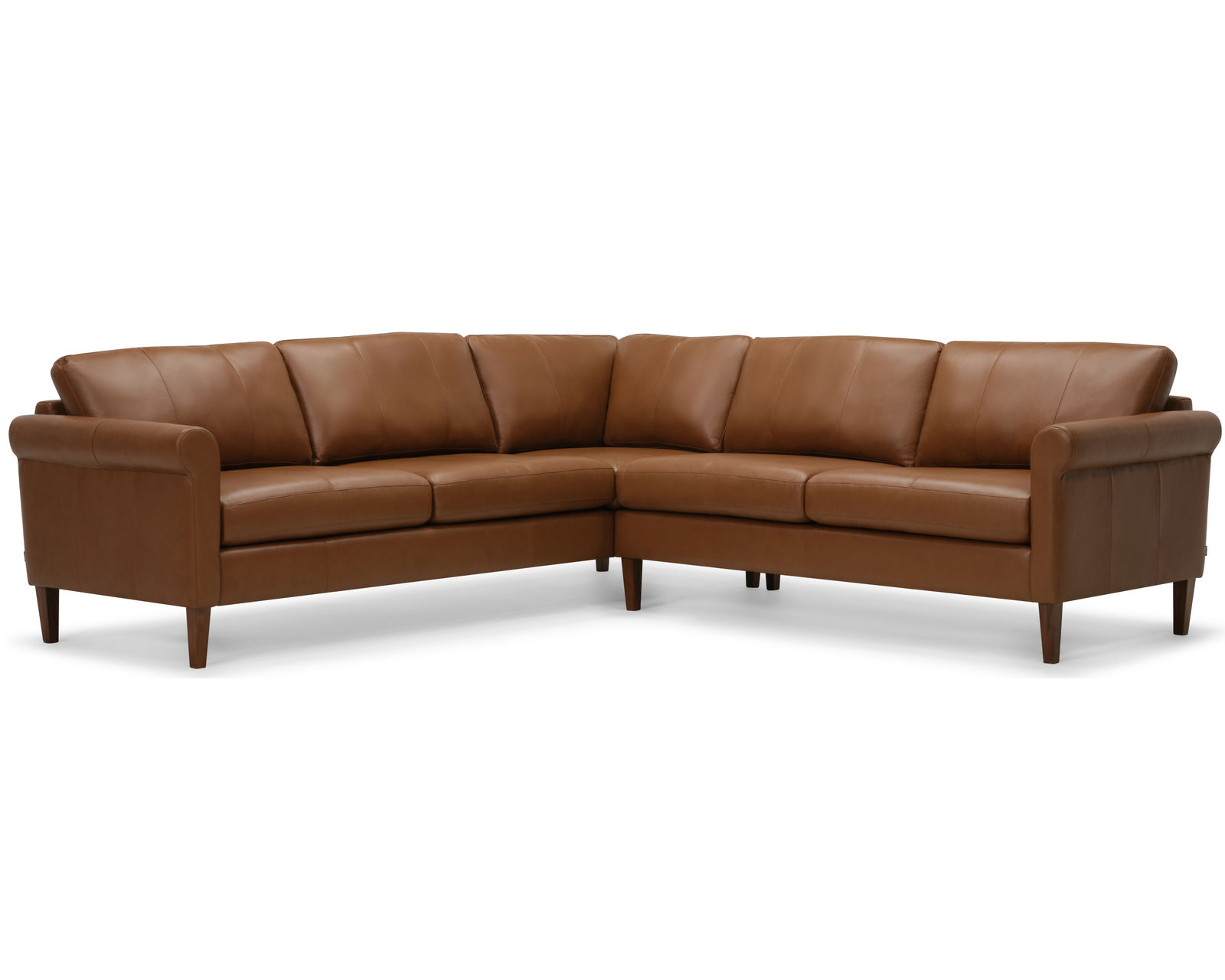 Soren 77170 Rolled Arm Sectional (+100 leathers)