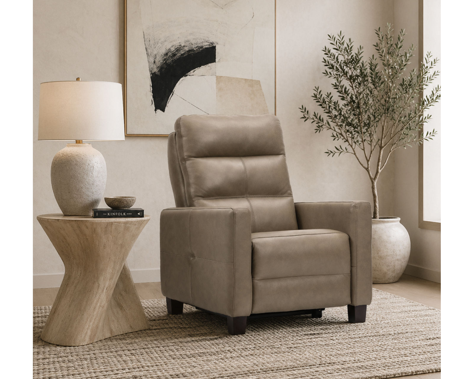 Elran Lane Dual Power Reclining Sofa — Available in Standard & Wide Cushions, 140+ Leather Options, and 75", 79", or 107" Widths - Premium Comfort Without Compromise