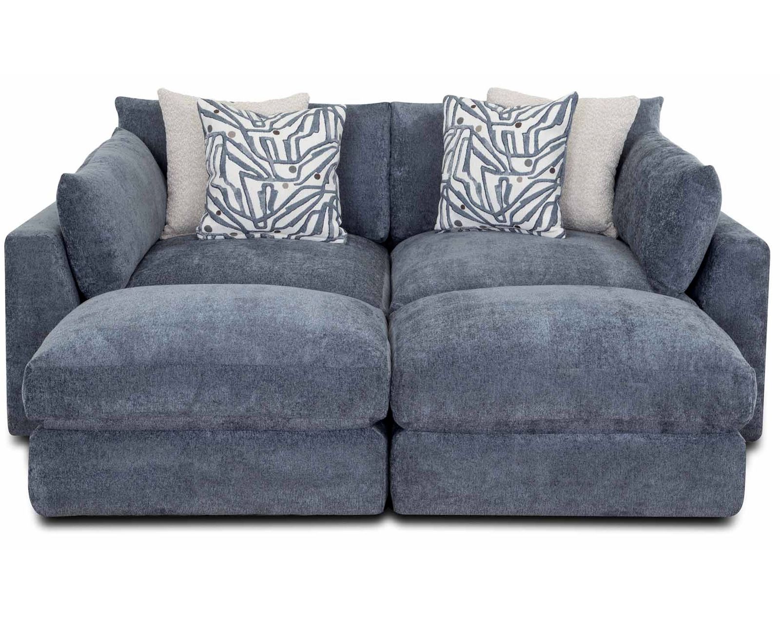 Julian 965 Modular EXTRA Deep Seating Sectional (So Deep, It’s Almost a Bed) - Add the Ottoman. Create Your Ultimate Lounge.