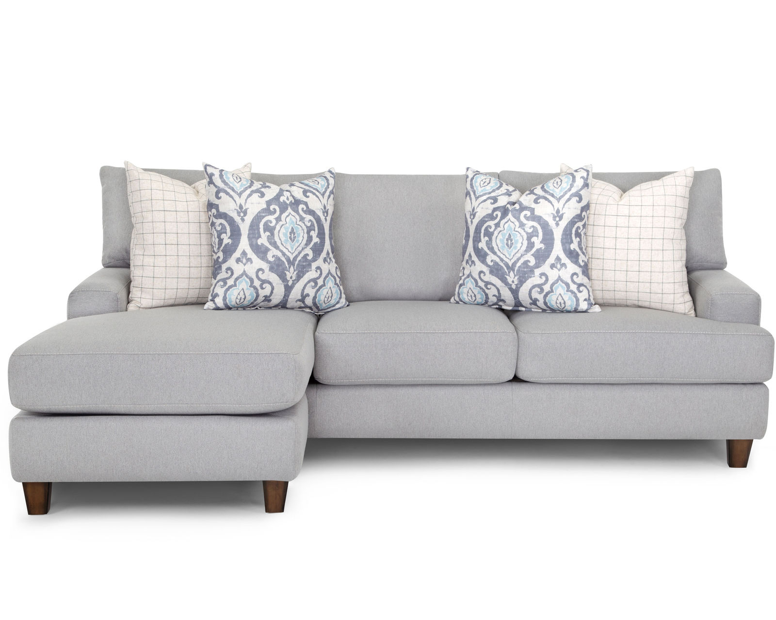 Bradshaw 95" Sofa with Reversible Chaise Ottoman (Includes pillows) - Take an Extra 25% Off this Sofa Chaise with Reversible Ottoman