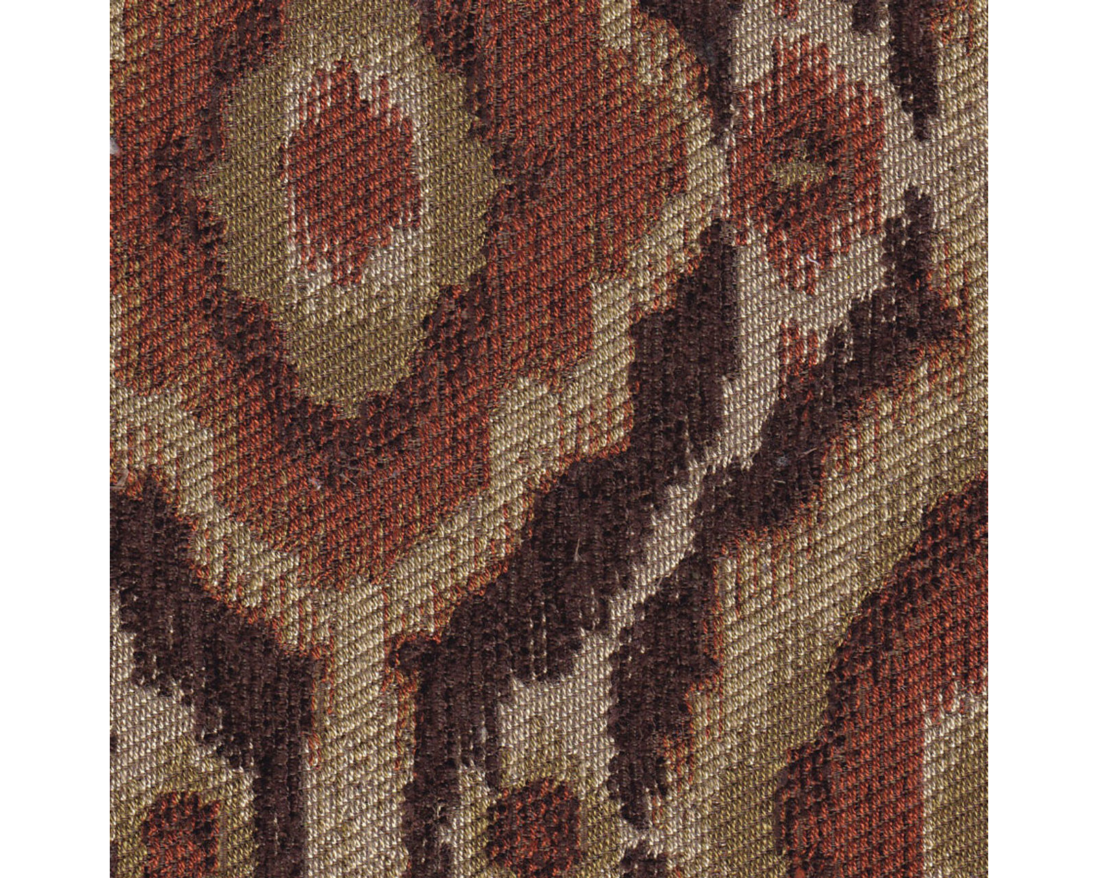 Indira 93" Sofa (The Designer Look—Without the Designer Budget) - Pillow Fabric Detail: Sepia