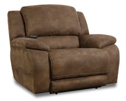 Harley Triple Power Reclining Chair and Half Whiskey - In stock