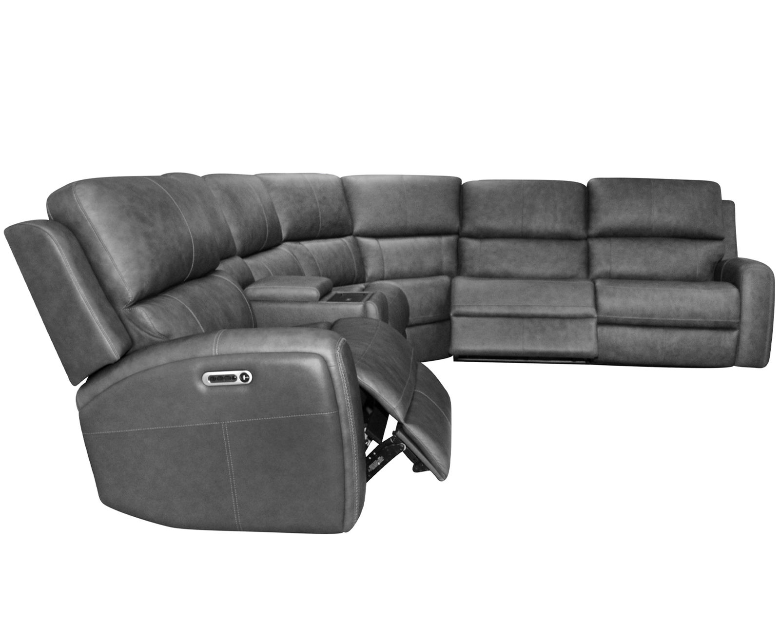 Linden 1043 Triple Power Zero Gravity Reclining Sectional (2 colors) in stock