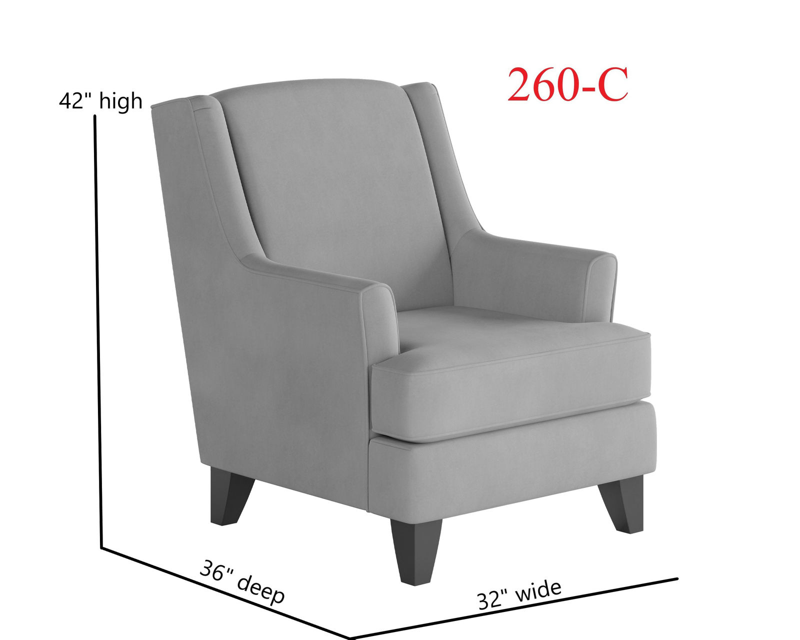 Truth or Dare Salt Accent Chairs (eight styles available) Performance fabric - Truth or Dare Salt Accent Chair 260-C (Performance fabric)