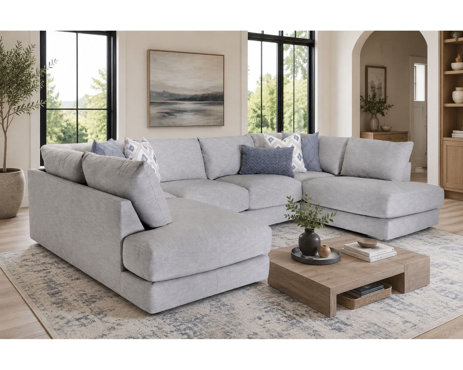 Indy 900 Modular Sectional (Infinity Chaise Comfort. Modular Freedom) - Luxury Looks. Beautiful Rooms. Surprisingly Affordable.