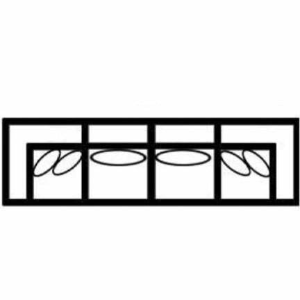 Layout A: Four Piece Sectional 161" Wide