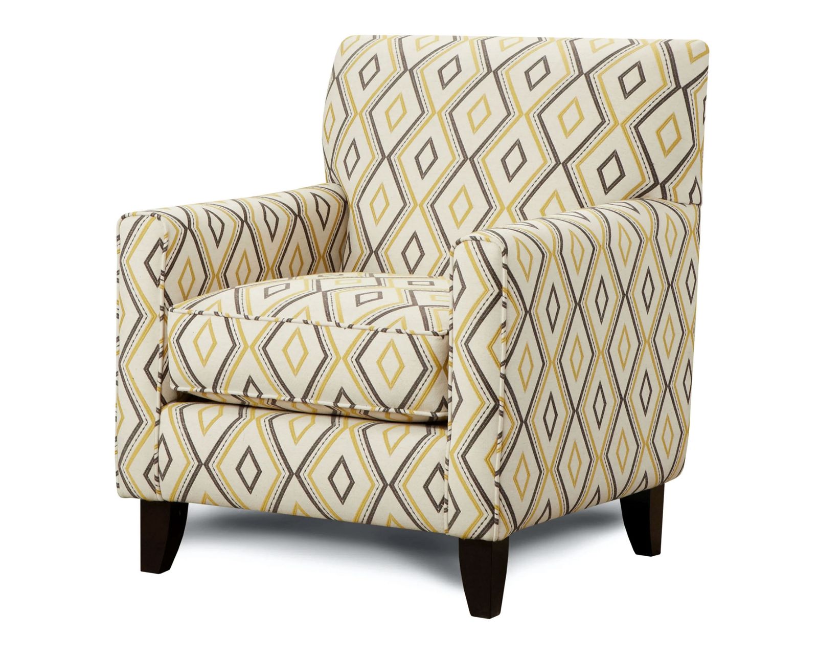 Maxwell Gray Dijon 85" Sofa 2600 (includes pillows) - Doozie Dean Accent Chair