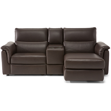 Layout C: Three Piece Reclining Sectional (2 Recliner)