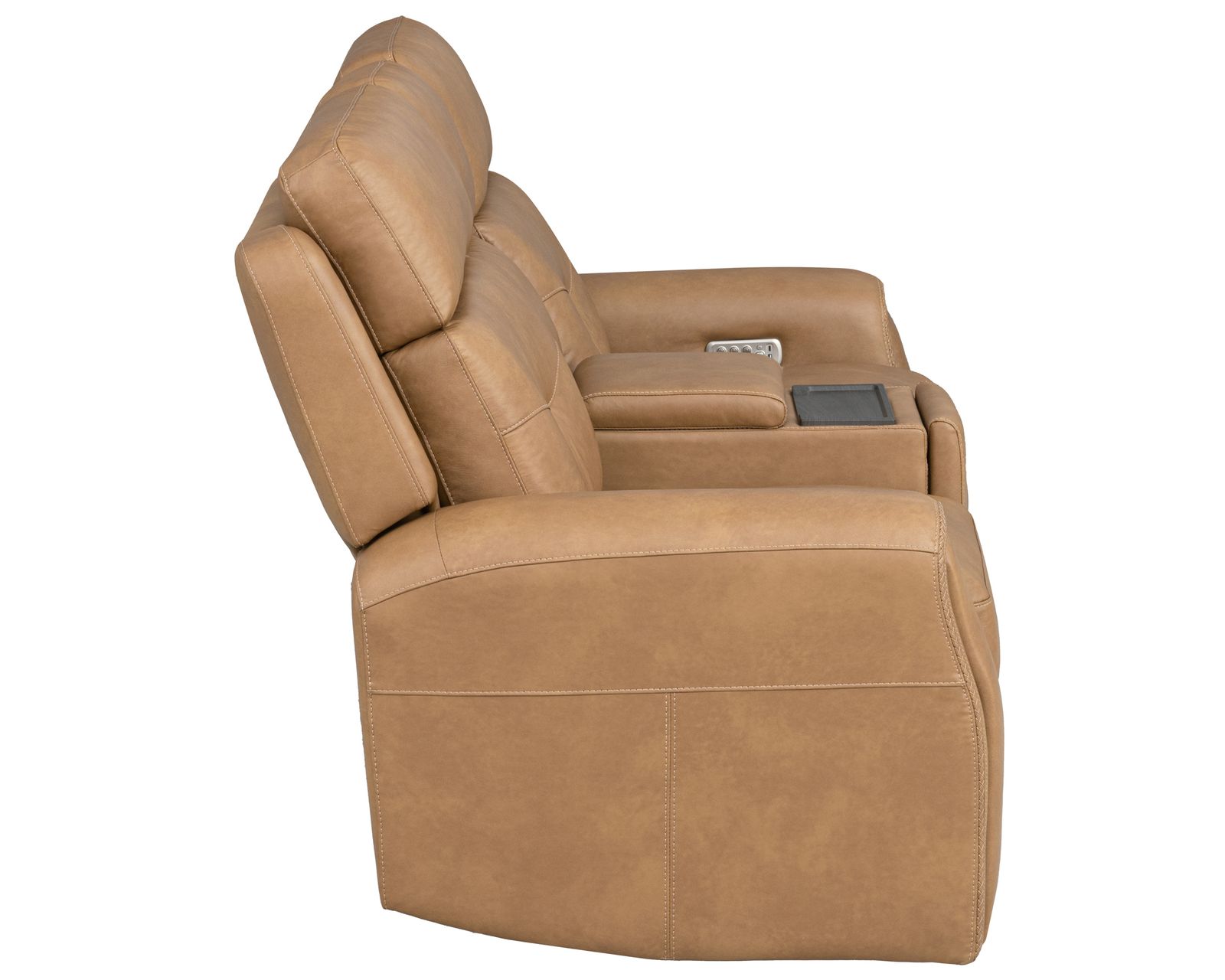 Felix 1536 Leather Zero Gravity Triple Power Reclining Console Loveseat with Heat and Massage (2 colors) in stock - Felix Zero Gravity Triple Power Reclining Console Loveseat