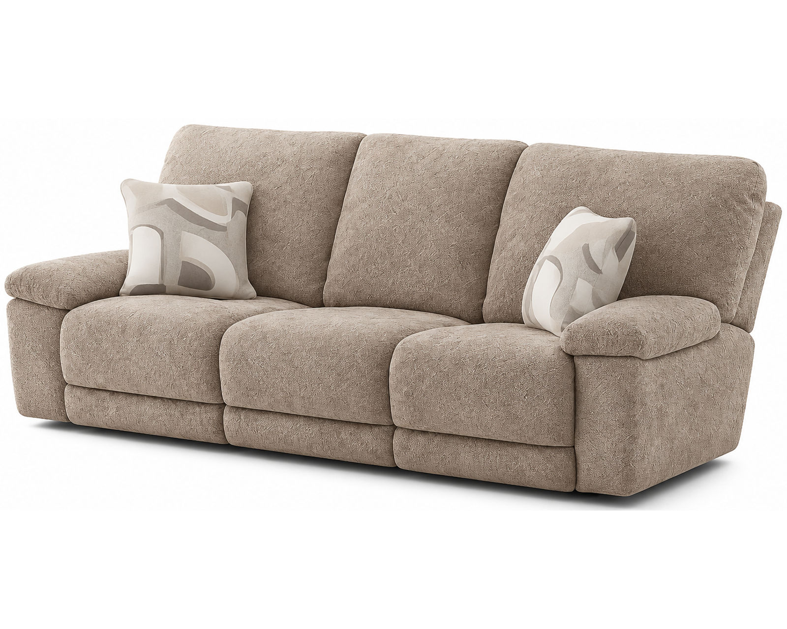 Beacon 88" Lay Flat Triple Reclining Sofa with Center Drop Down Table and Arm Storage - From Movie Night to Every Night—Comfort Lives Here.