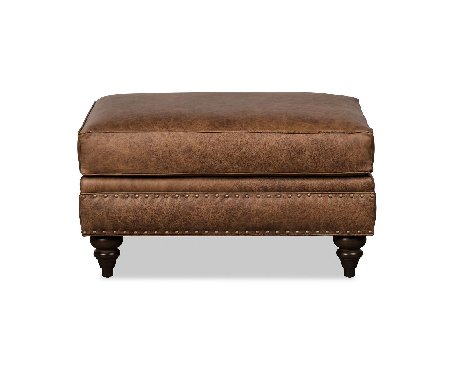 Chesterfield L7431 Leather Sofa (+40 leathers) 88" and 99" - Chesterfield 25" x 36" Leather Ottoman