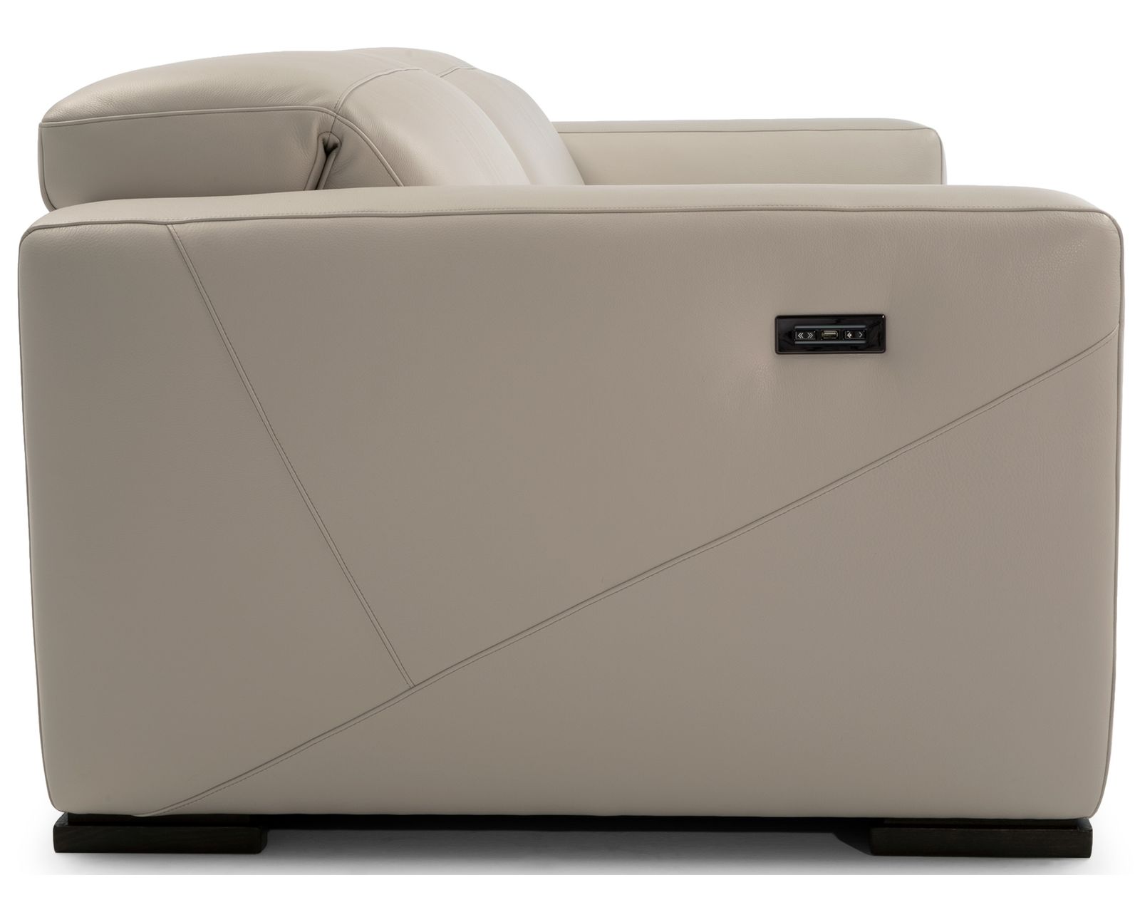 Oxford C282 Power Headrest Power Reclining Sofa (87") +50 leathers - Oxford 87" Power Headrest Power Reclining Sofa (2 cushions)