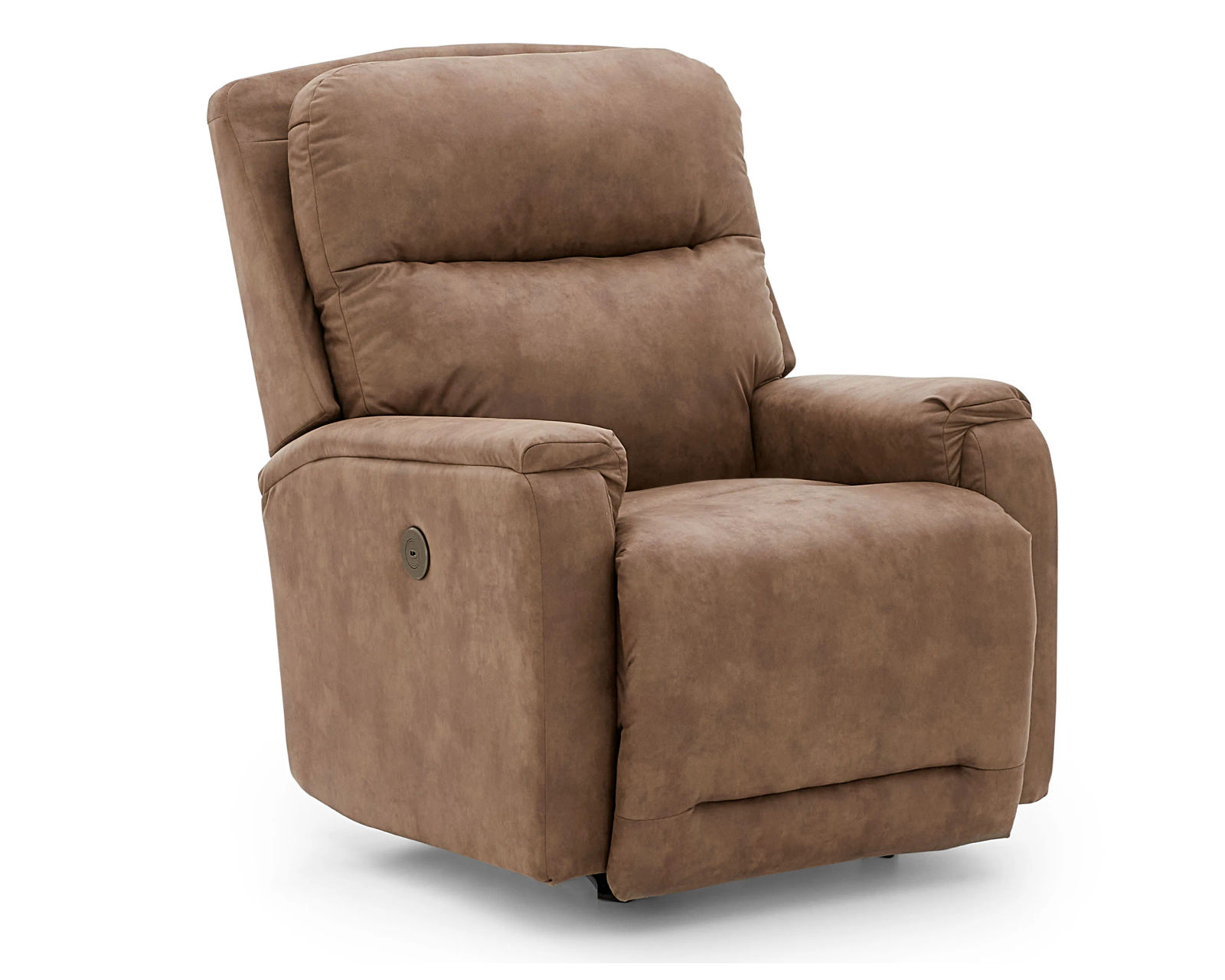 Derek Double Reclining Console Loveseat (+100 fabrics) - Derek Recliner Available as a Swivel Glider, Rocker or Space Saver Recliner