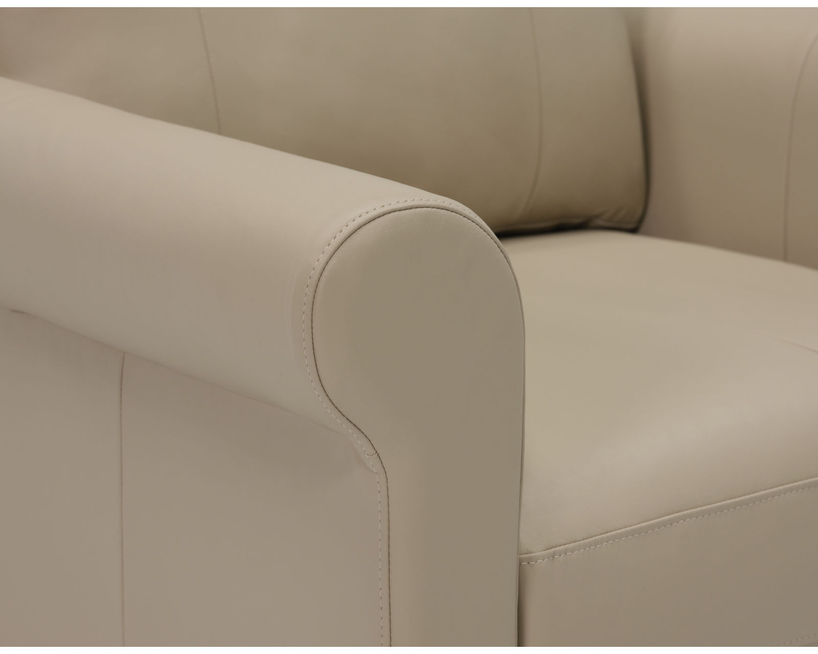 Soren 77170 Rolled Arm Sofa (87") +100 leathers - Soren Chair