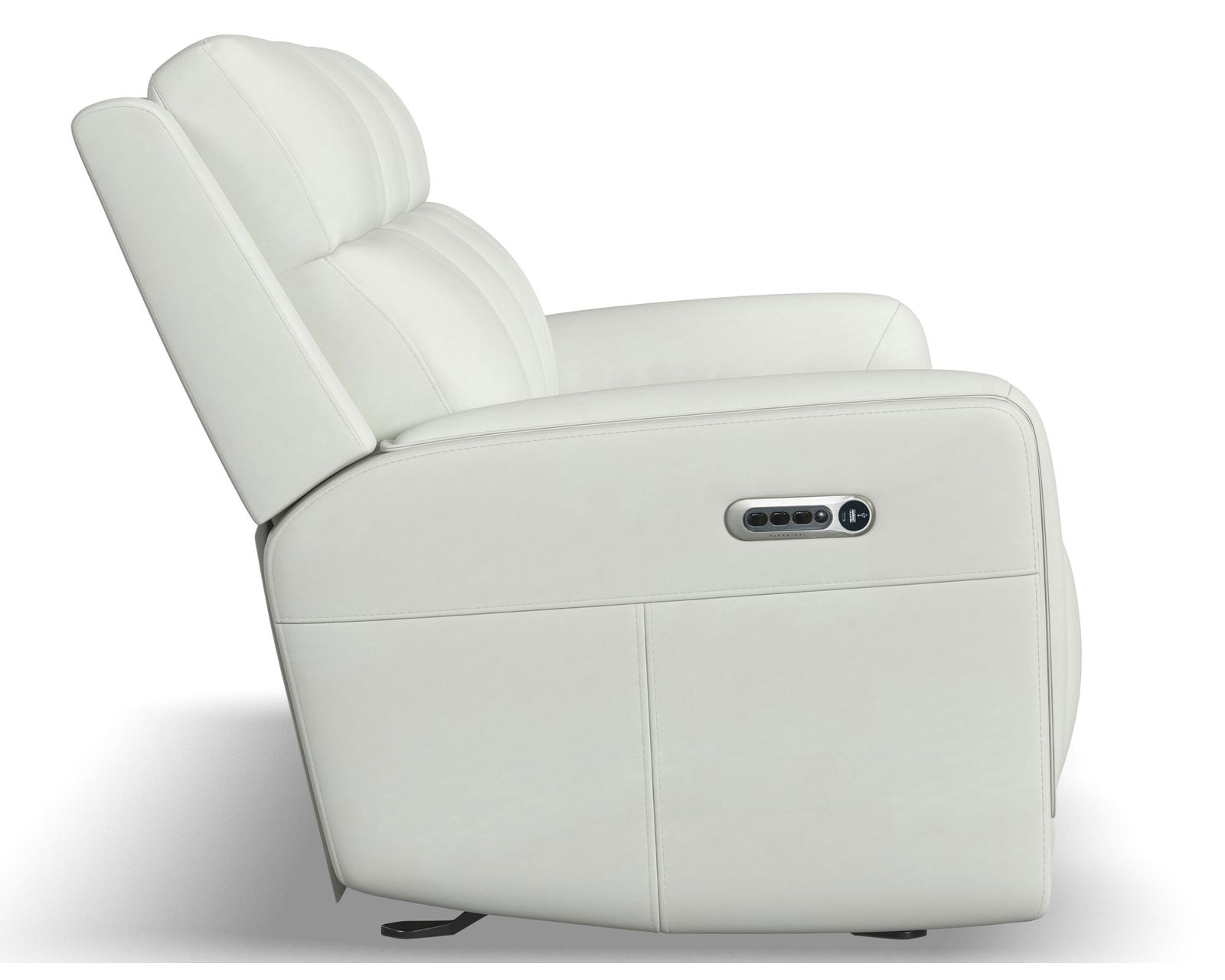 Alister 82" Leather Power Gliding Sofa with Power Headrests & Lumbar (+3 colors) in stock