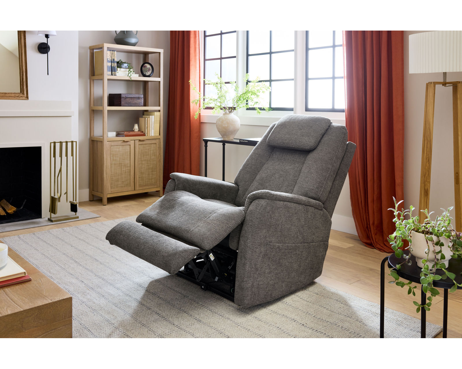 Zecliner 1093 Triple Power Sleep Recliner with Heat and Massage (6' 0" and taller) in stock - Zero Gravity recline 