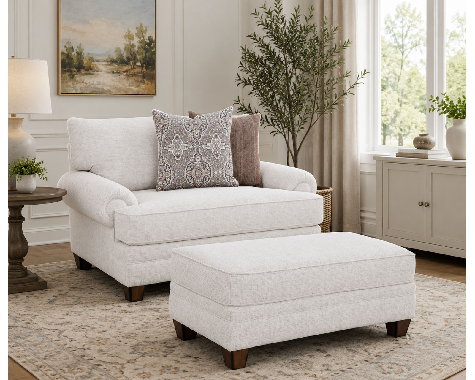Redcliffe 101" Wide Sofa (Timeless Comfort with a Fresh, Designer-Curated Look) - Everything You Need for a Beautifully Designed Room.