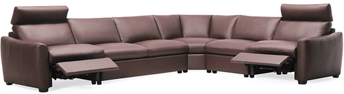 Layout N: Five Piece Reclining Sectional (2 recliners) 152" x 121