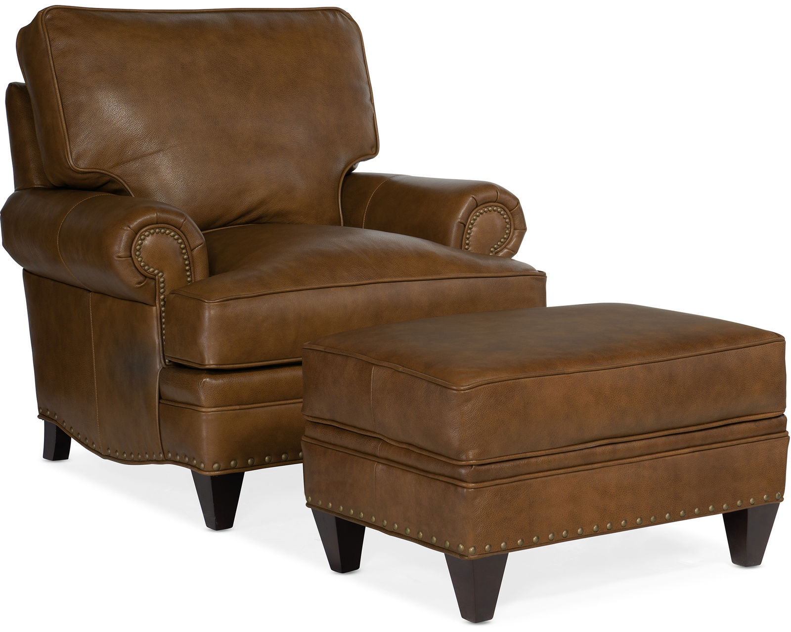 Bradington Young Carrado Sofa (12 leathers) 8-Way Hand Tie - Carrado Stationary Chair 8-Way Hand Tie