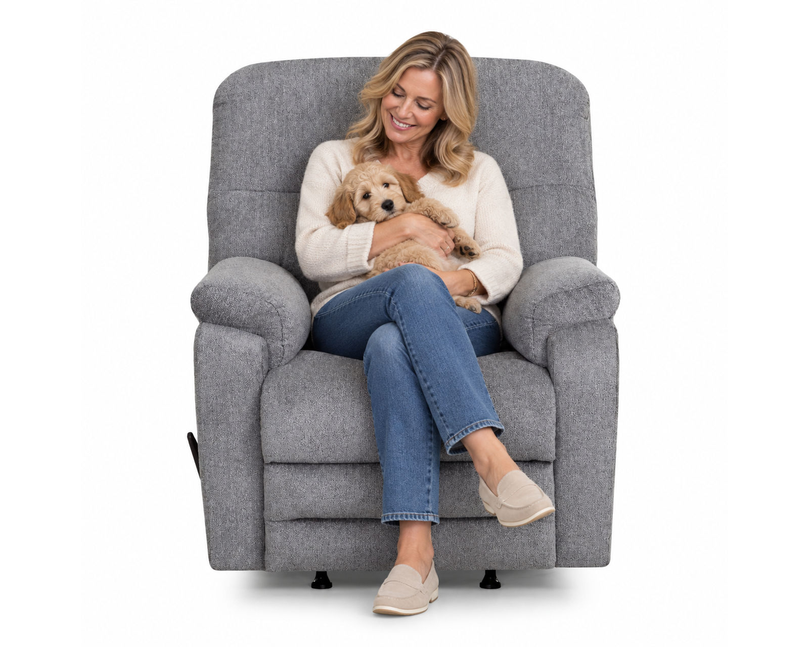 Parkway 89" Reclining Sofa (Plush Comfort. Relaxed Style. Made for Everyday Living) - Relax Deeper. Recline Better.