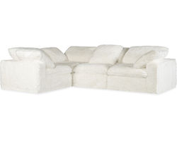 Barefoot Ultra Plush 4 Seat Sectional Sectional (In stock) 90" x 145