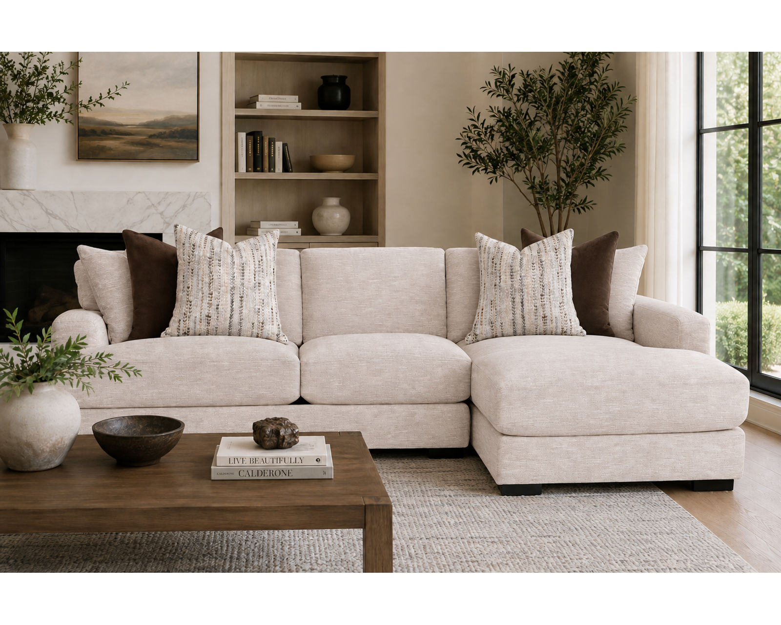 Hannigan 808 Modular Sectional (Designer Style. Sink-In Comfort. Made for the Way You Live.) - Designer-Curated Rooms Made Easy.
