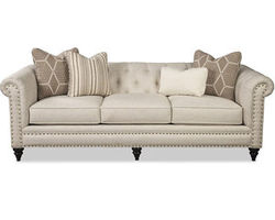 Chesterfield 88" or 99" Stationary Sofa (Performance fabrics) 743154
