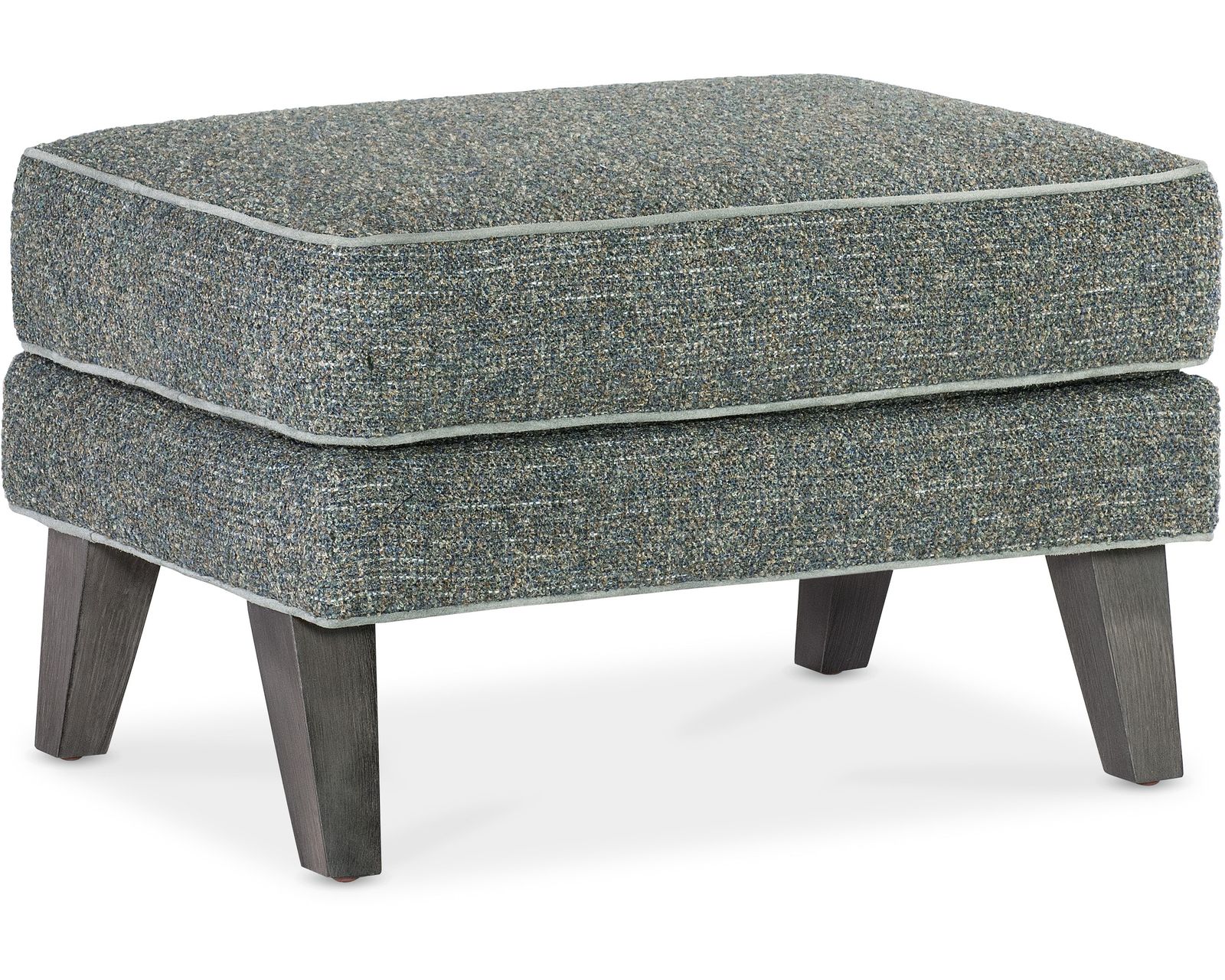 Bradington Young Emyrsen 624 Sofa (12 leathers) 8-Way Hand Tie - Emyrsen 20" x 27" Ottoman