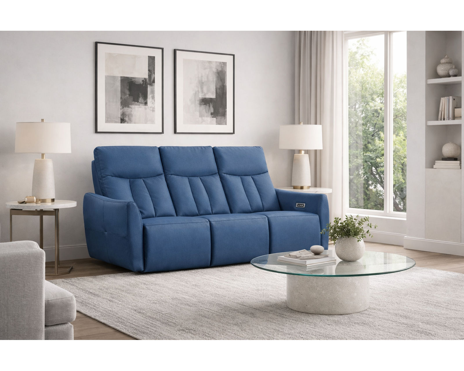 Laurel 75" Reclining Sofa (+140 leathers) - Comfort You Can Feel. Quality You Can Trust.