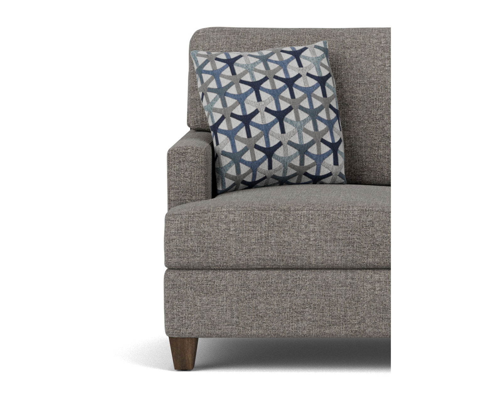 Flexsteel 5015 Moxy Sectional  - Features Track Arm