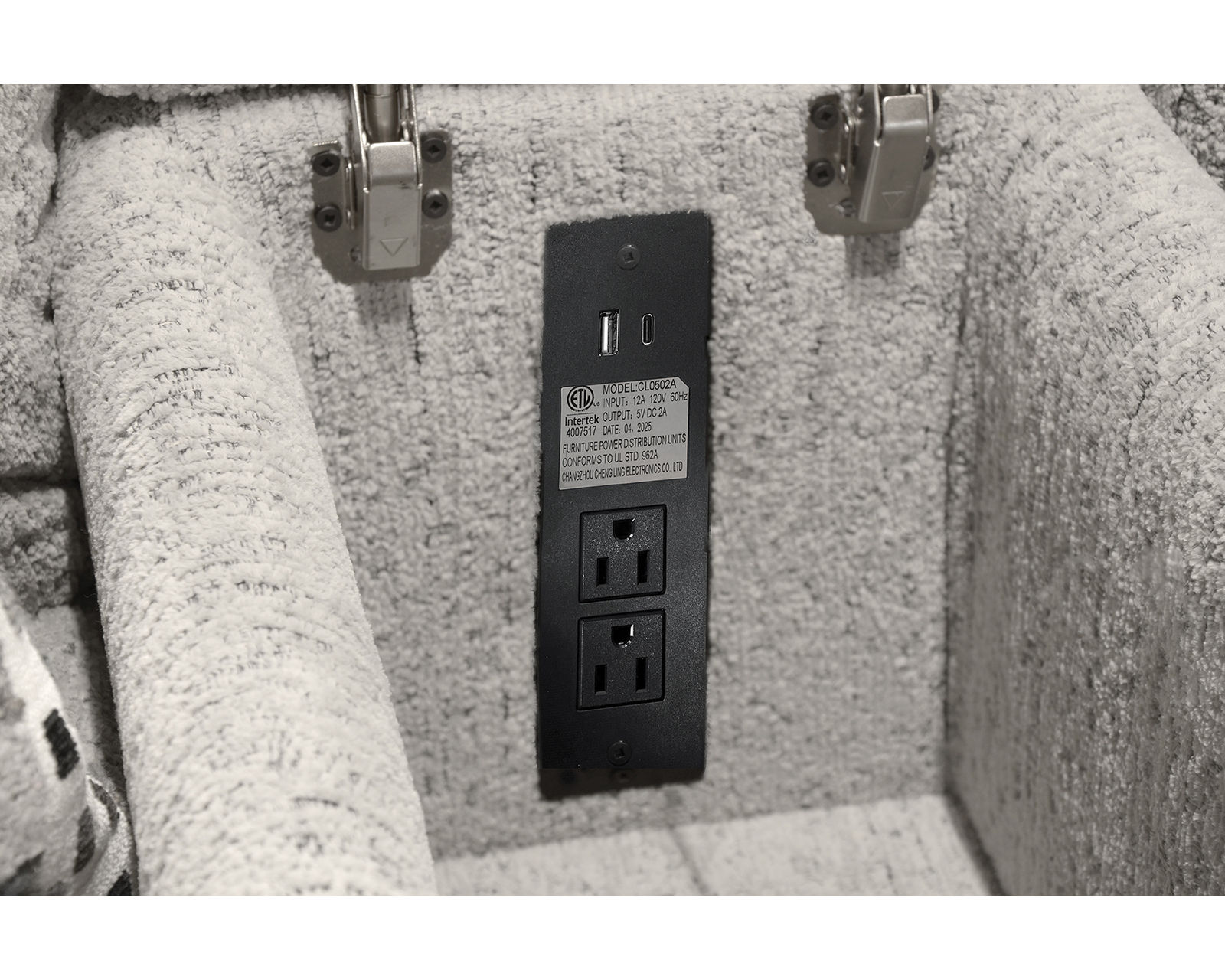 Darby 93" Wide Seat Power Reclining Sofa with Power Euro Headrests (2 colors) - USB Charging and Two 120 Volt Outlets