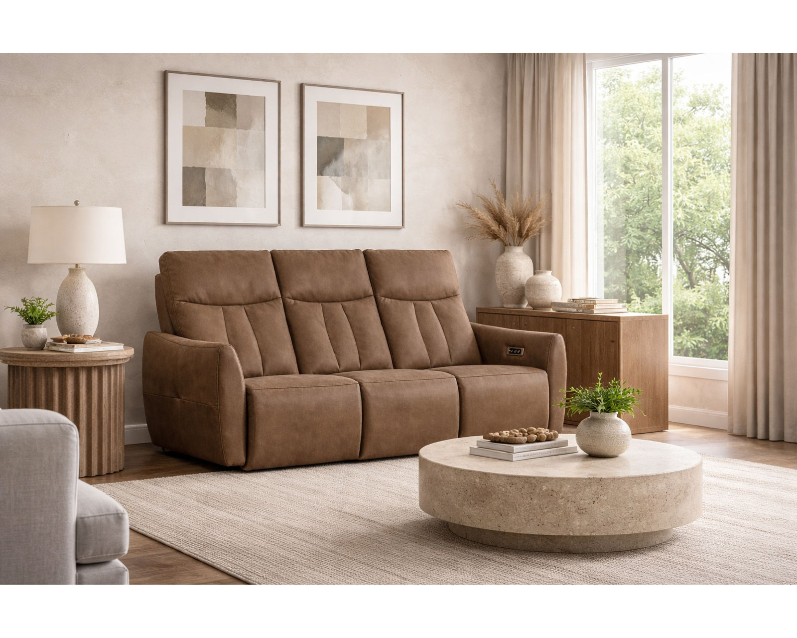 Laurel 75" Reclining Sofa (+140 leathers) - Crafted to Last. Designed to Impress.