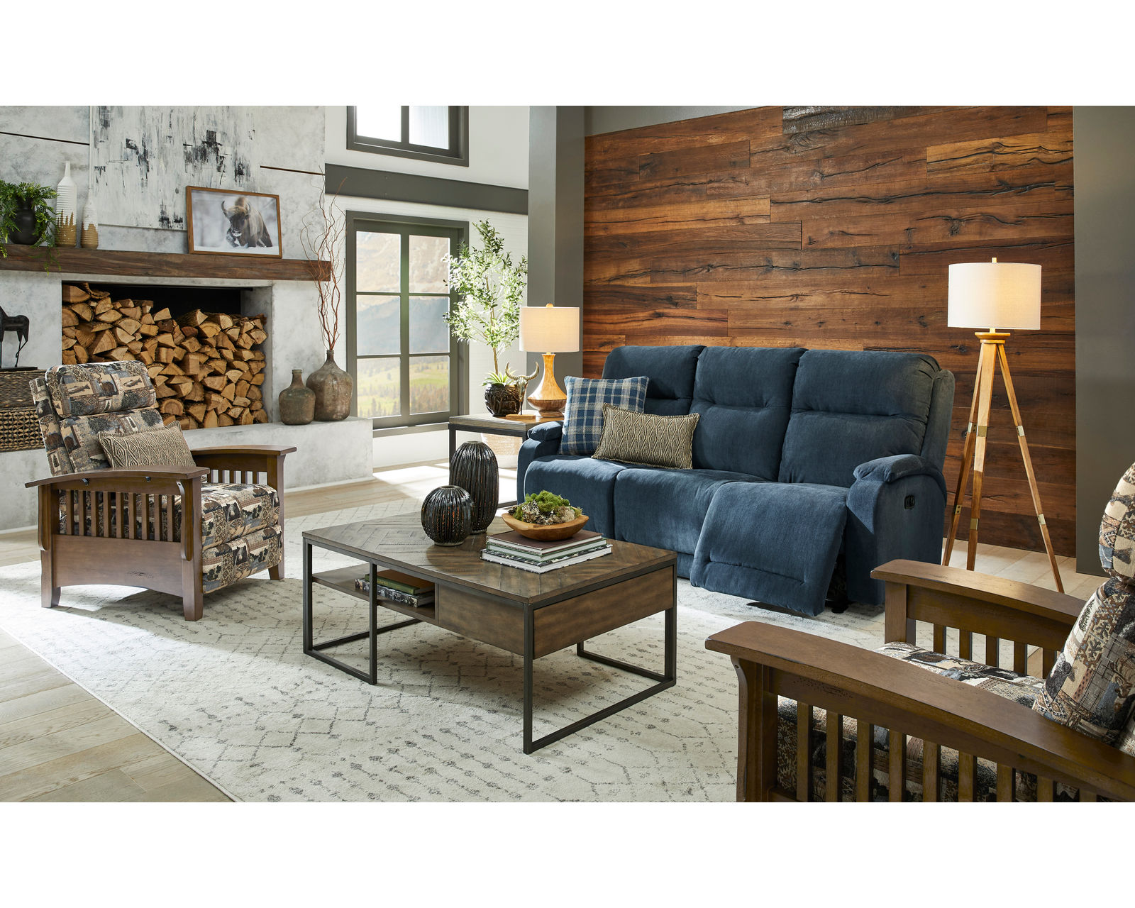 🎣 Maverly 88" Reclining Sofa (+65 fabrics) - Maverly 88" Space Saver Reclining Sofa