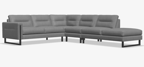 Layout I: Four Piece Sectional 103" x 128"