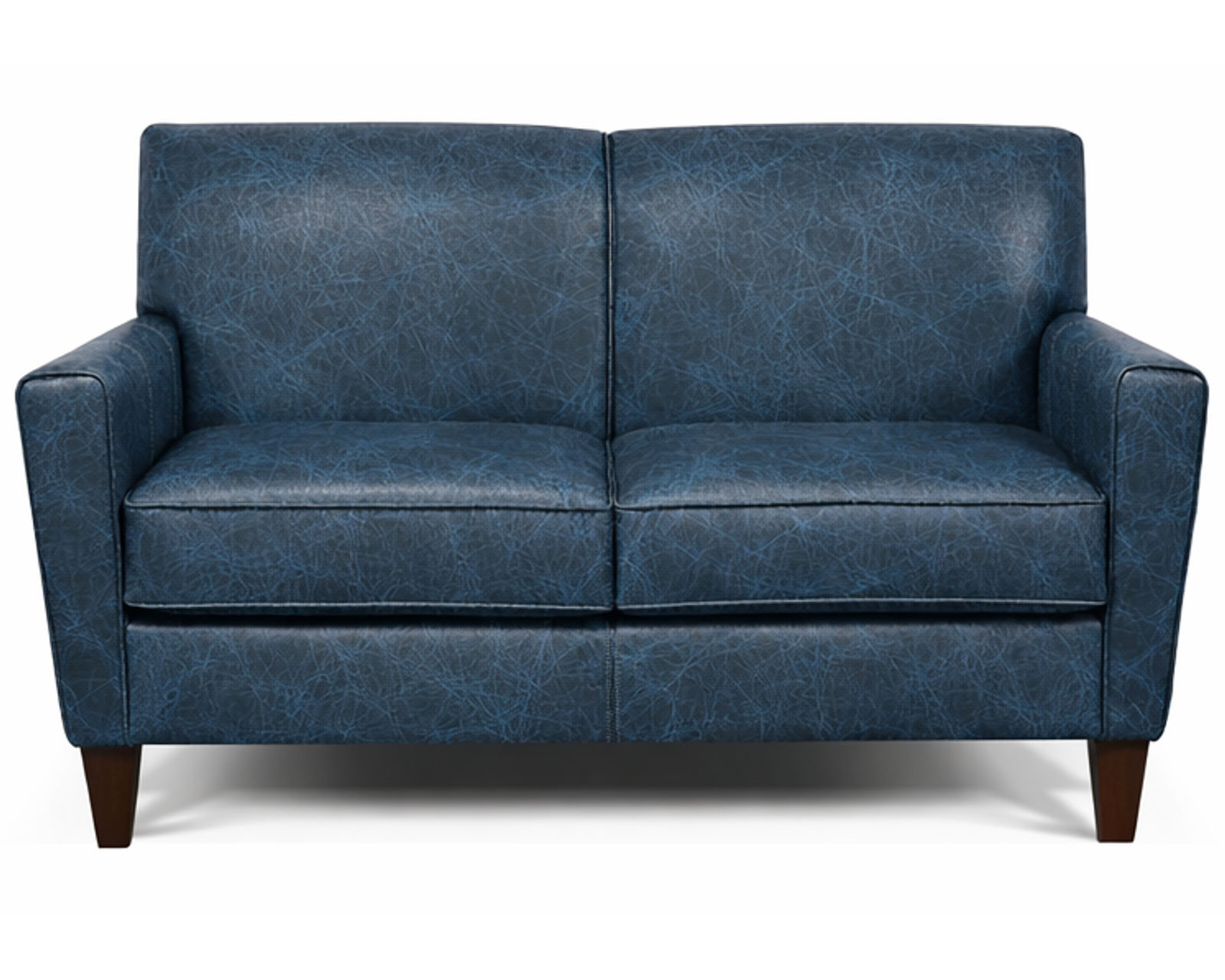 Collegedale 79" Leather Sofa (29 Top-Grain Leather Choices) - Collegedale 56" Leather Loveseat