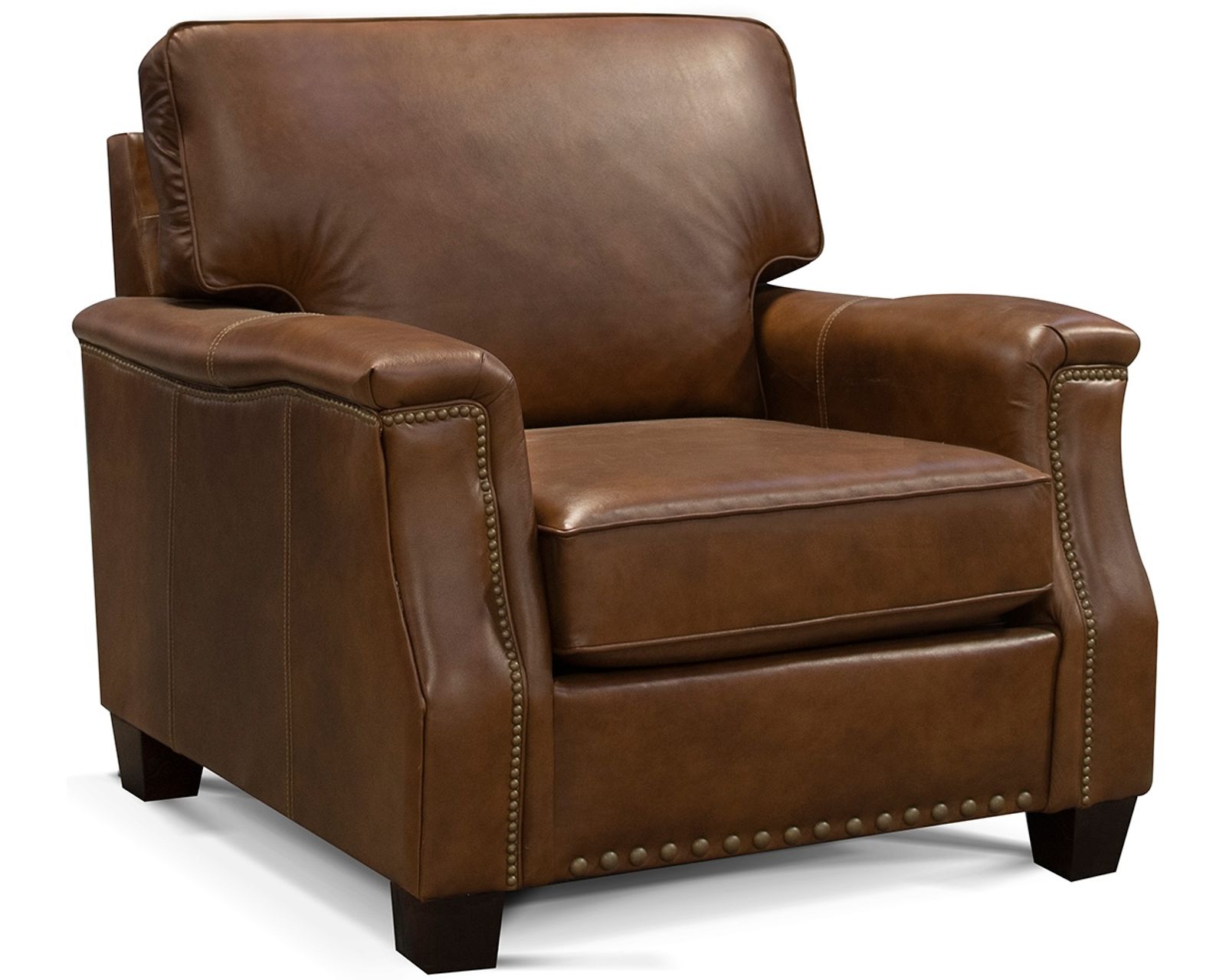 Salem 88" Leather Sofa (+29 Leathers) - Salem Leather Chair