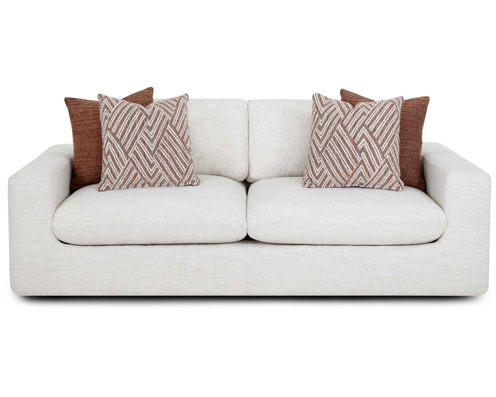 Santina 87" Wide-Seat Two-Cushion Sofa (Two Extra-Wide Seats. Made for Serious Lounging)