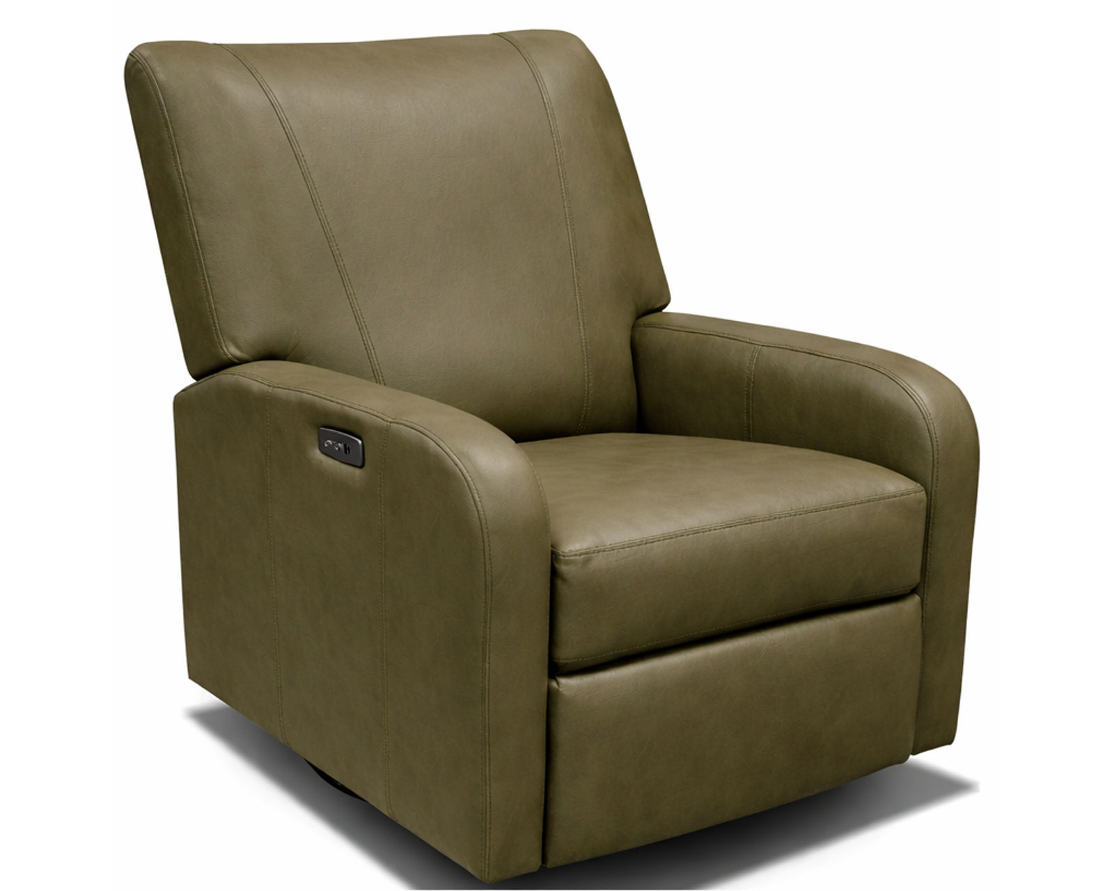Nell 4N00 Power Leather Swivel Recliner (29 Top-Grain Leather Choices)