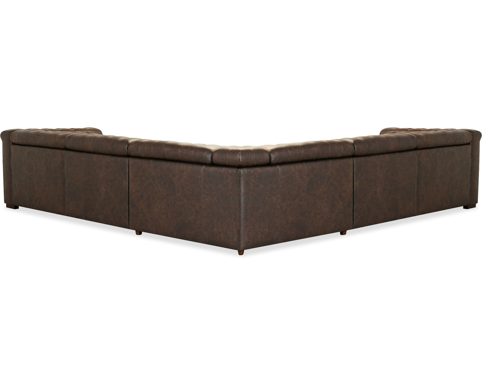 Savion Deux 5 Seat Sectional with Three Power Recliners and Six Power Headrests 089 (In stock)
