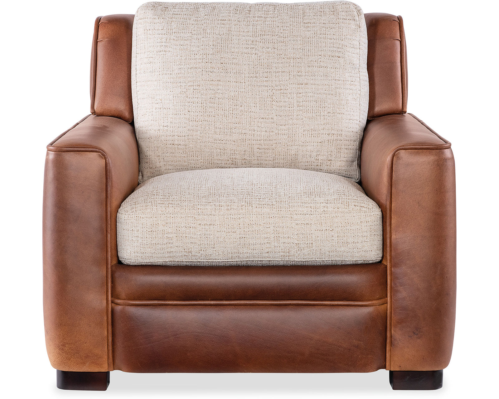 Bradington Young Beckham Sofa (12 leathers) 8-Way Hand Tie - To order fabric and leather combinations, call Sofas and Sectionals