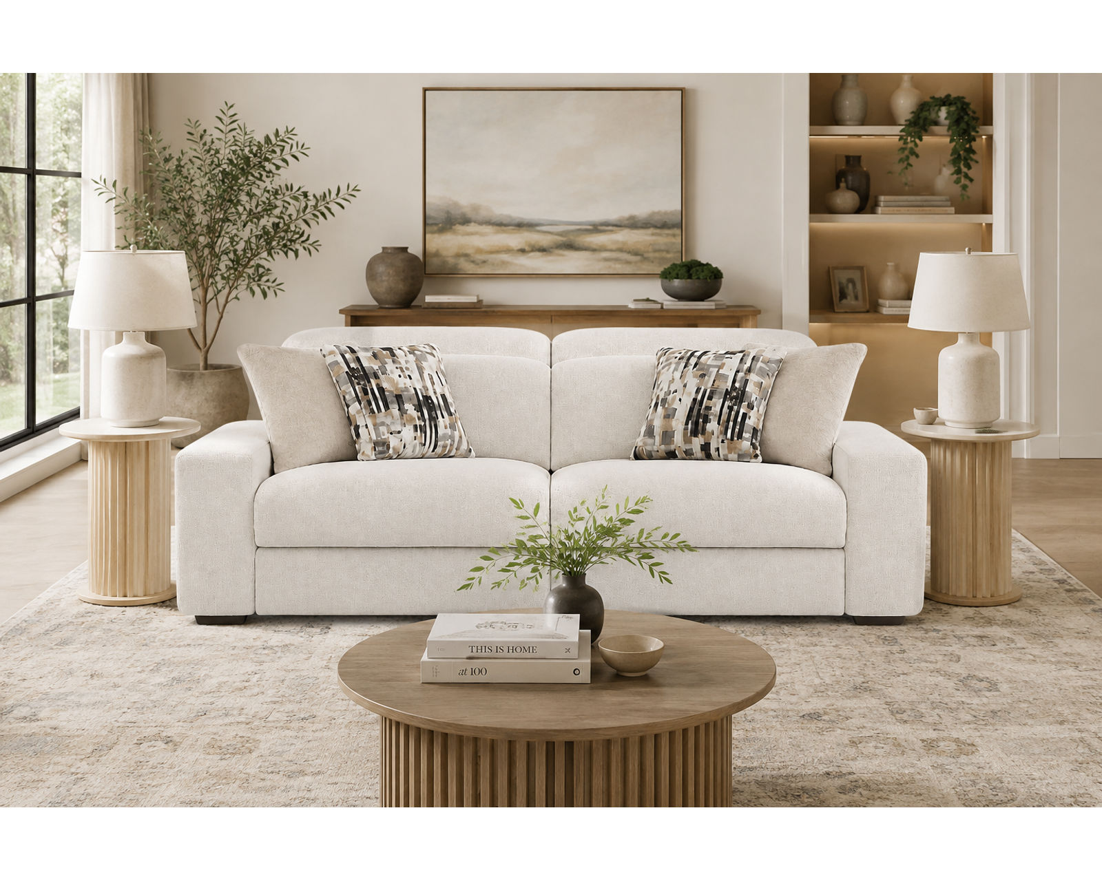Darby 93" Wide Seat Power Reclining Sofa with Power Euro Headrests (2 colors) - Experience the Catnapper Difference.