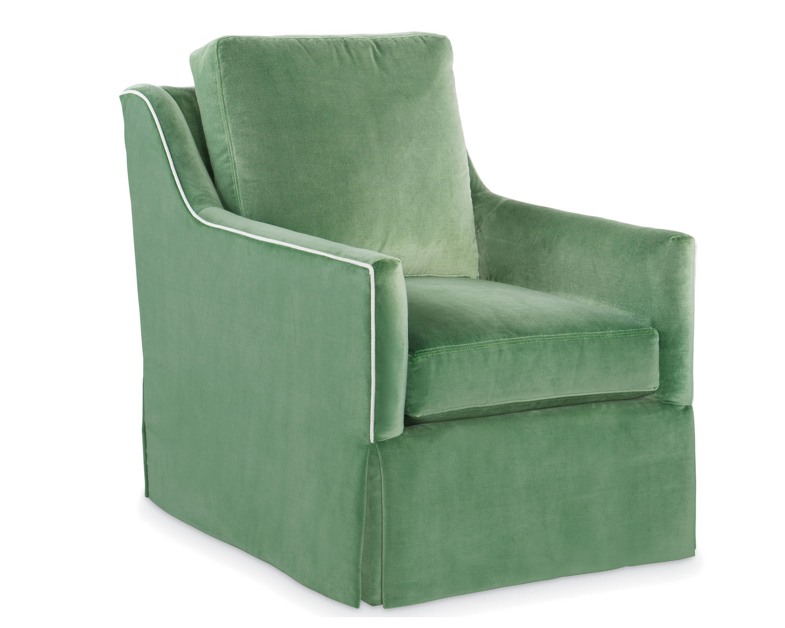 Jenette 81" Sofa (+75 fabrics) - Jenette Swivel Chair 