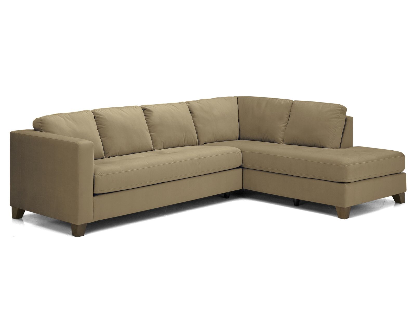 Jura 77201 Stationary Sectional (+50 fabrics) - Layout A Two Piece Sectional (Chaise Right Side) 116" x 84"